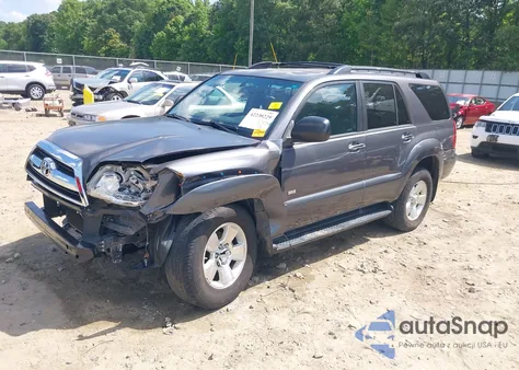 2007 Toyota 4Runner Sr5 V6 из США, поврежденный, VIN JTEZU14R378072523